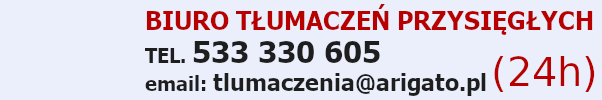 Tumacz grecki - Telefon: 533 330 605